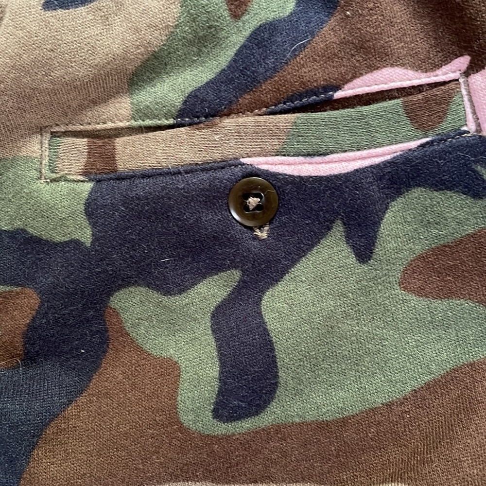 POLO Ralph Lauren 1992 jersey camo SHORTS, size M. Soft & comfortable. Pockets. - Picture 5 of 6